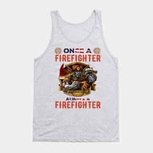 Always a Firefighter Tank Top